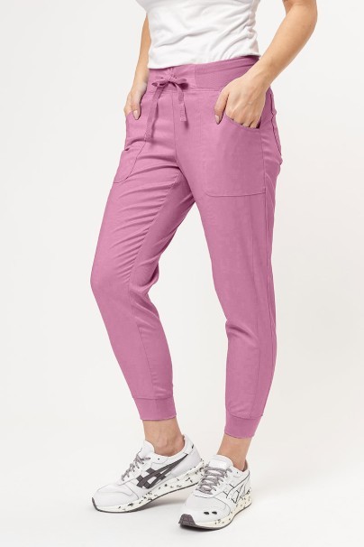 Women's Maevn Matrix Yogga jogger scrub trousers lilac-1