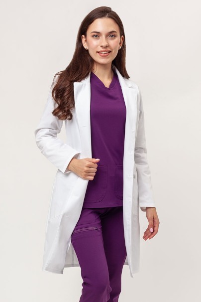 Women's Dickies Prof. Whites lab coat-1