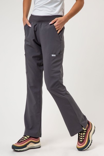 Women's Maevn Momentum Flare Leg scrub trousers pewter