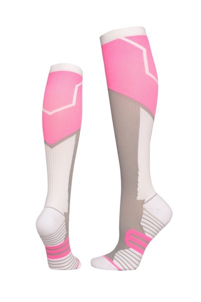 Uniforms World Emsley compression socks pink-1