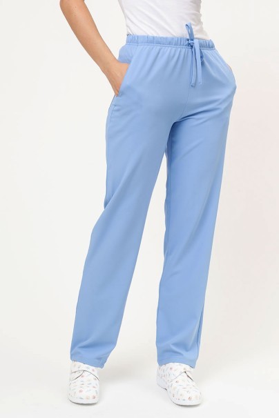 Women's Velilla Microfiber scrub trousers blue-1