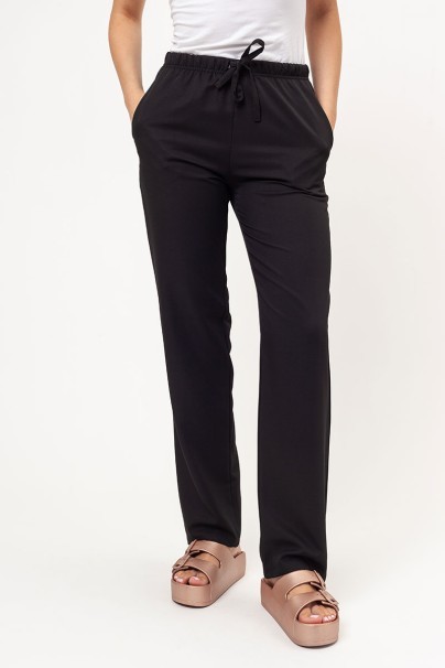 Women's Velilla Microfiber scrub trousers black-1