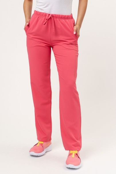 Women's Velilla Microfiber scrub trousers coral-1