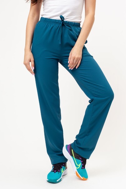 Women's Velilla Microfiber scrub trousers caribbean blue-1