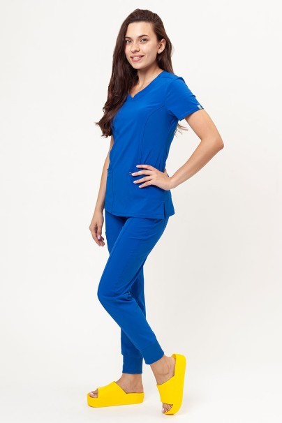 Women's Cherokee Infinity (Jogger trousers) scrubs set royal blue-1