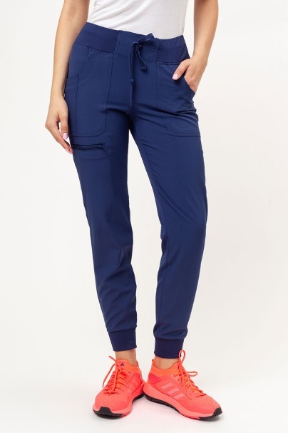 Women's Heartsoul Break on Through scrub jogger trousers navy-1