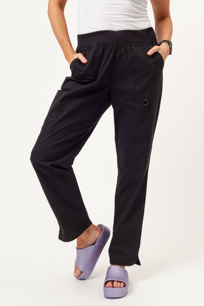 Women’s Dickies EDS Signature Pull-on scrub trousers black-1