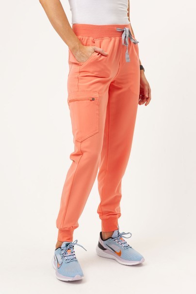 Women's Uniforms World 518GTK™ Avant Phillip On-Shift scrub trousers salmon orange-1