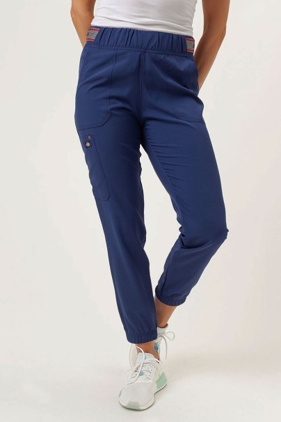 Women's Dickies EDS NXT Mid Rise scrub jogger trousers navy-1