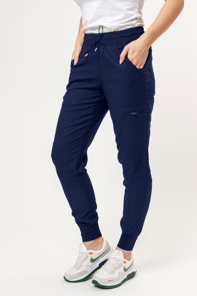 Women's Uniforms World 109PSX Ava jogger scrub trousers true navy-1