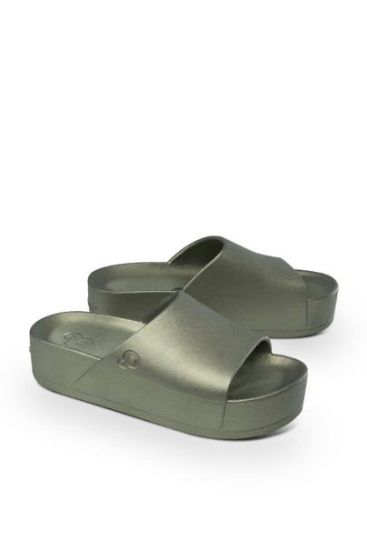 Schu'zz Jeanne Nacre shoes/flip-flops olive-1