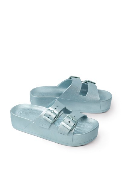 Schu'zz Jeannette Nacre shoes/flip-flops azure-1