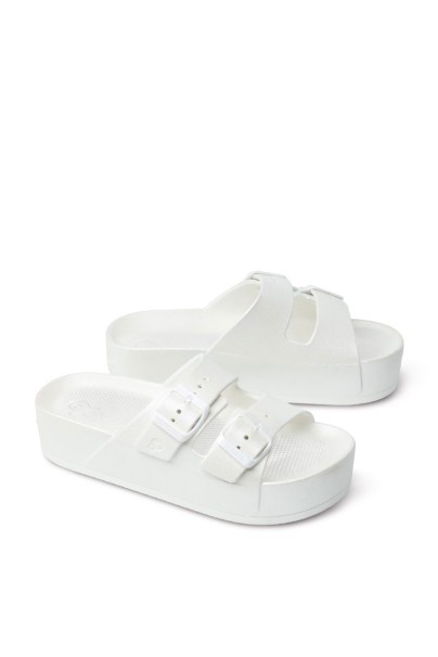 Schu'zz Jeannette Nacre shoes/flip-flops white-1