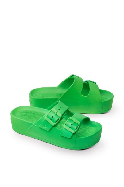 Schu'zz Jeannette Neon shoes/flip-flops green-1